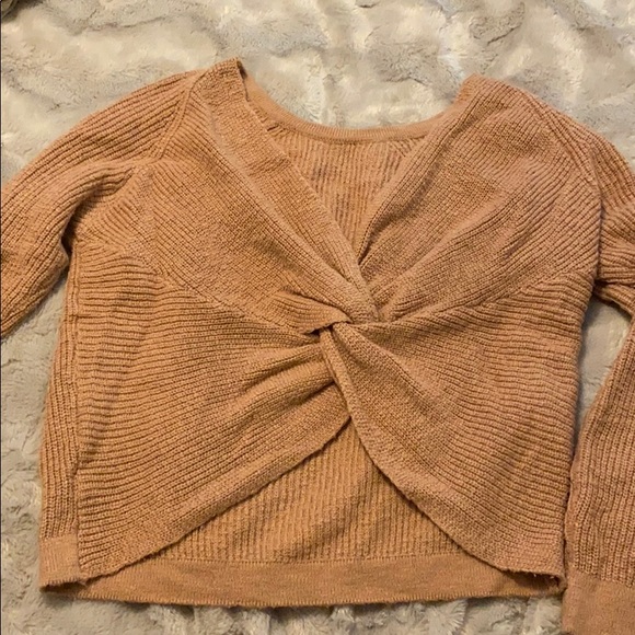 Aerie crossback knit sweater - Picture 2 of 2